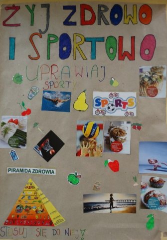 \"Żyj zdrowo i sportowo\" Trzymaj formę-plakaty