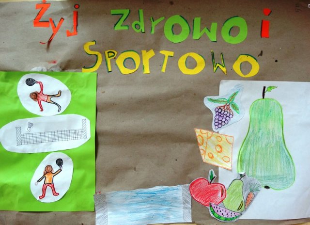 \"Żyj zdrowo i sportowo\" Trzymaj formę-plakaty
