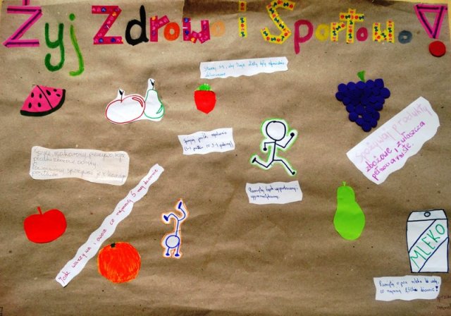 \"Żyj zdrowo i sportowo\" Trzymaj formę-plakaty