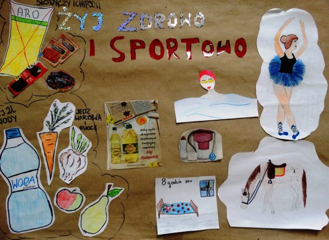 \"Żyj zdrowo i sportowo\" Trzymaj formę-plakaty