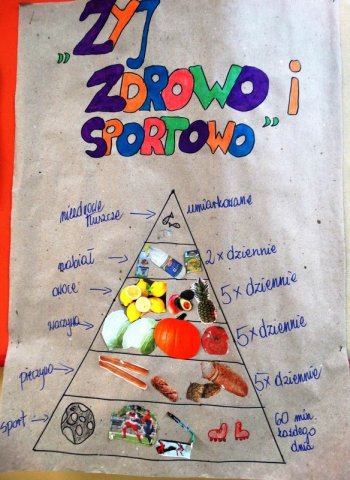 \"Żyj zdrowo i sportowo\" Trzymaj formę-plakaty