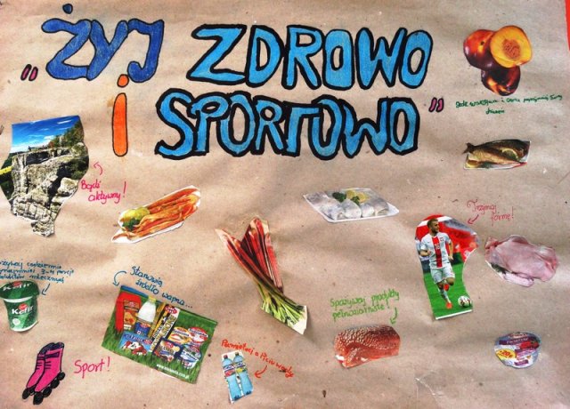 \"Żyj zdrowo i sportowo\" Trzymaj formę-plakaty